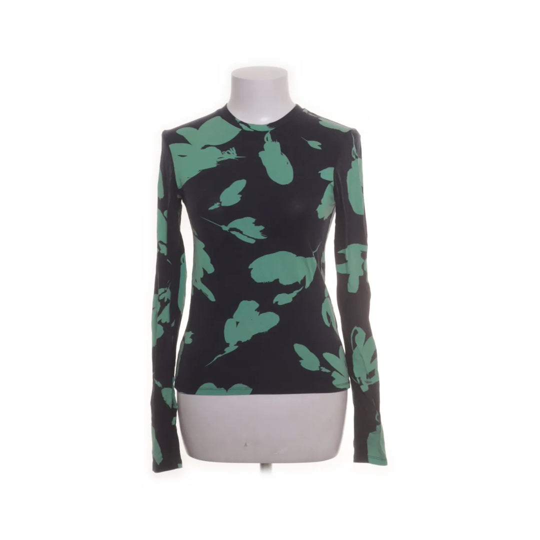COS | Groen, Zwart - Lange mouwen shirt