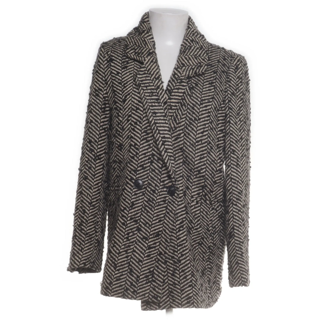 Mango | Beige, Zwart - Erwt jas