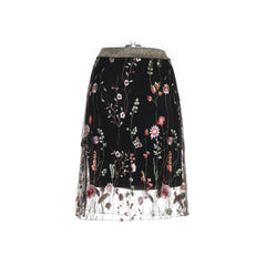 Créton | Zwart, Meerkleurig - Rok