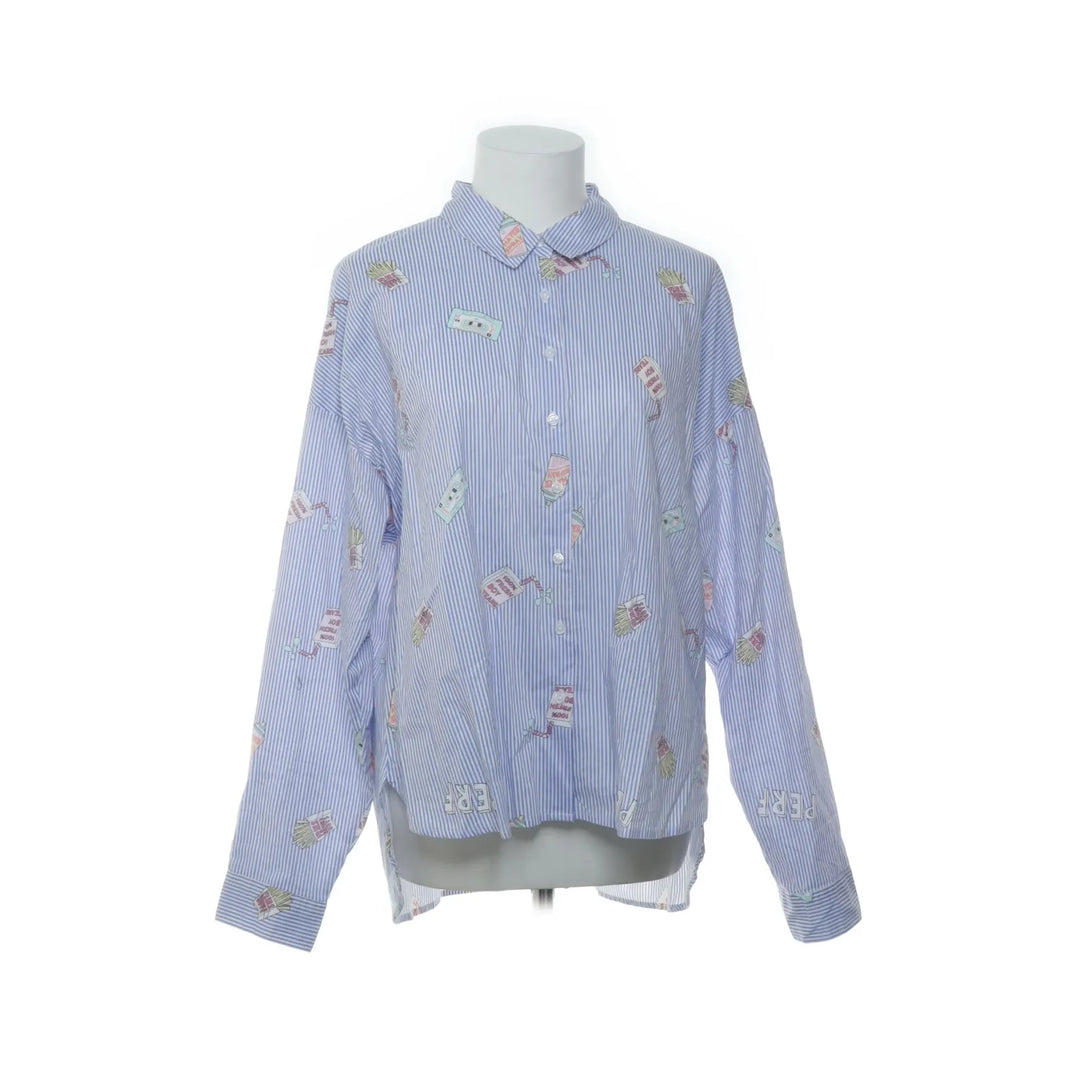 FB Sister | Blauw, Wit, Meerkleurig - Blouse