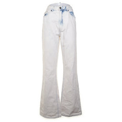 Lois | Wit - Spijkerbroek