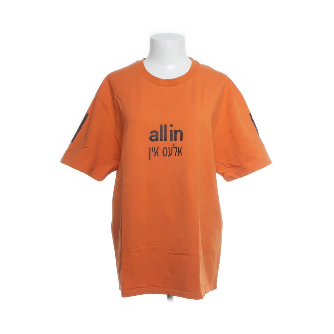 Allin | Oranje, Zwart - T-shirt