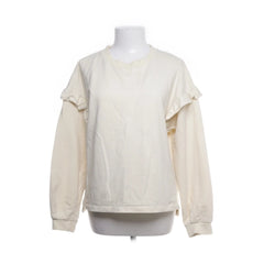 Selected Femme | Beige Ruche Sweatshirt