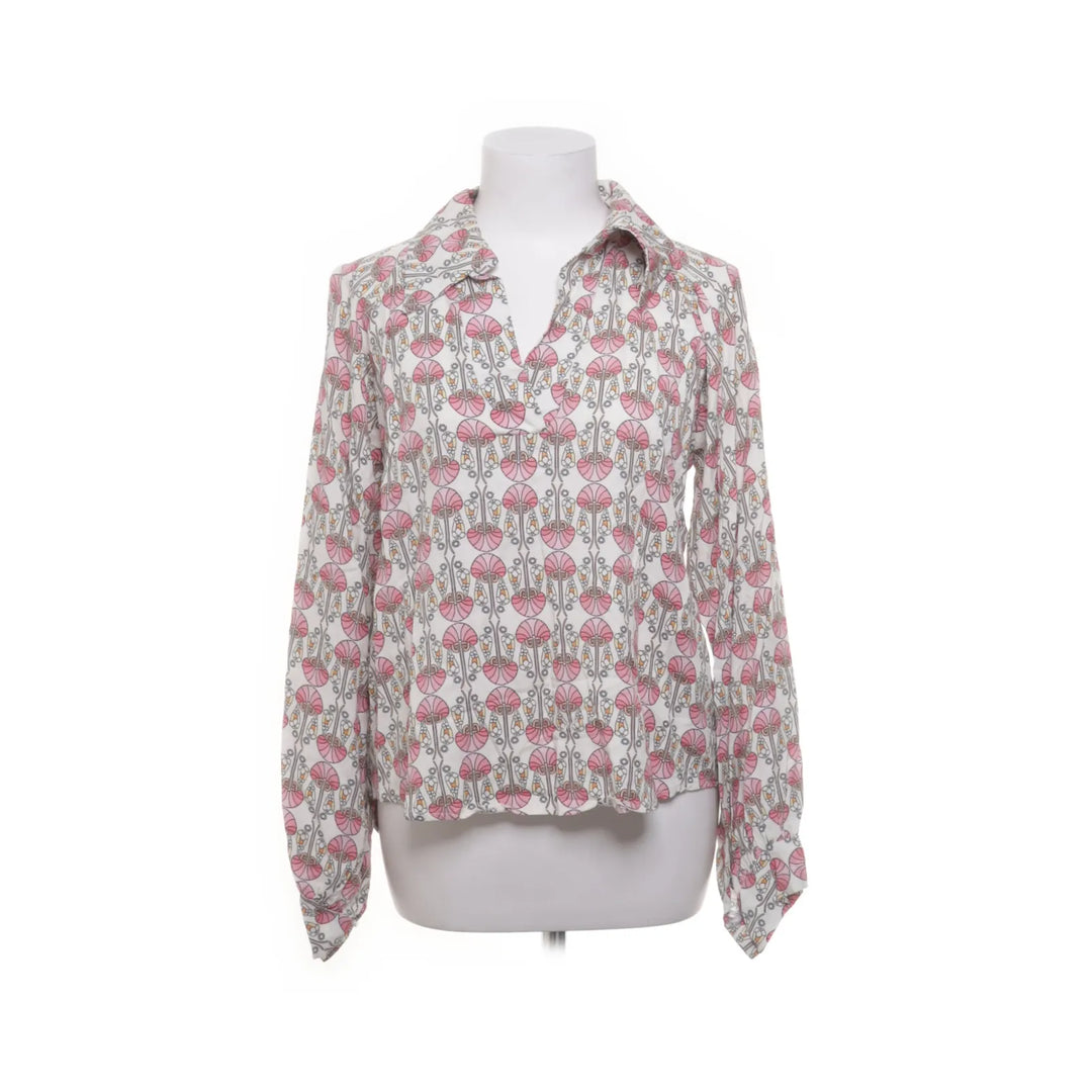 Turquoise by Daan | Roze, Wit, Meerkleurig - Blouse