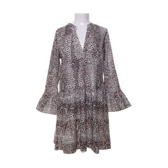 Wit, Meerkleurig - Jurk