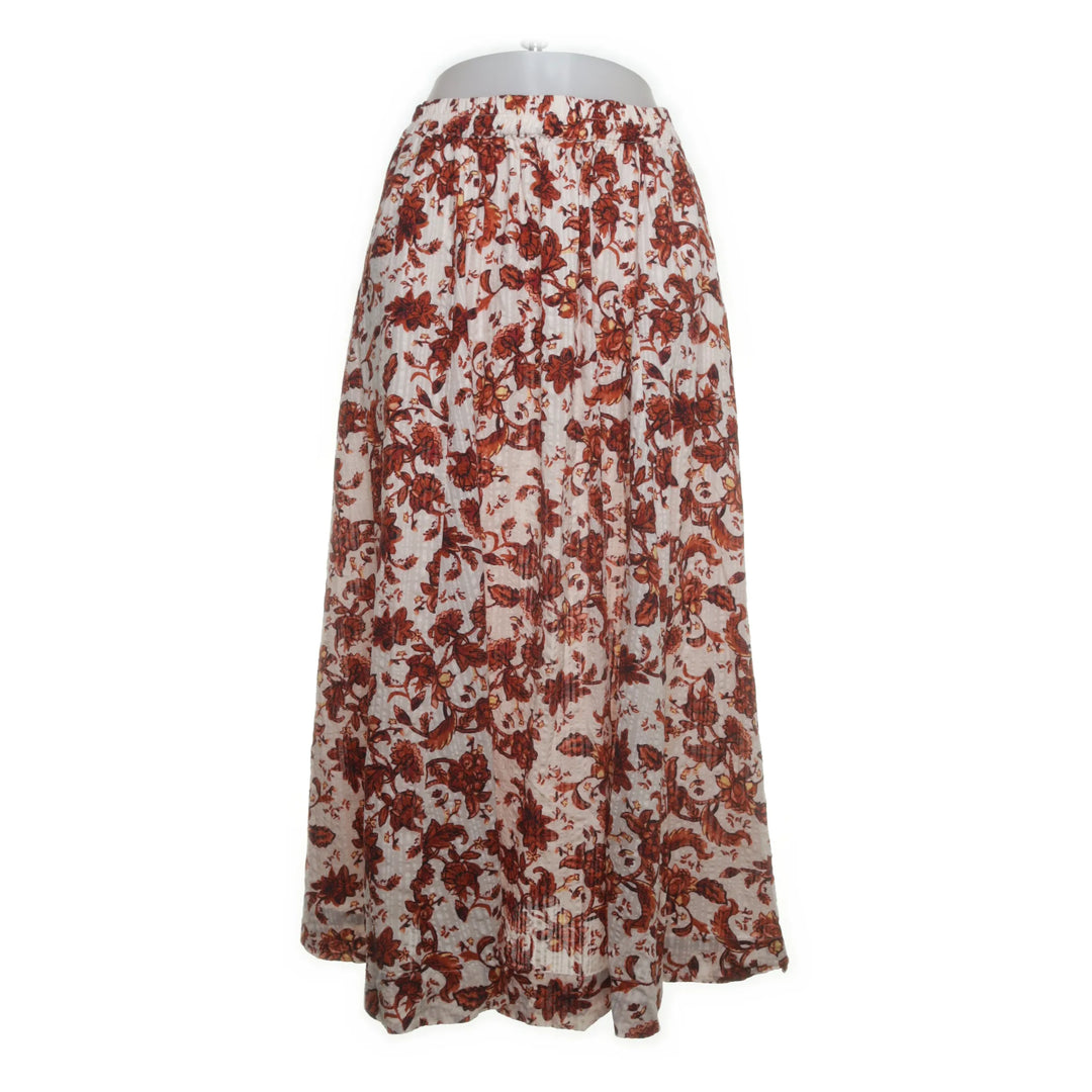 Mango | Wit, Oranje - Maxi rok