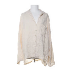 Lindex | Beige linnen overhemd