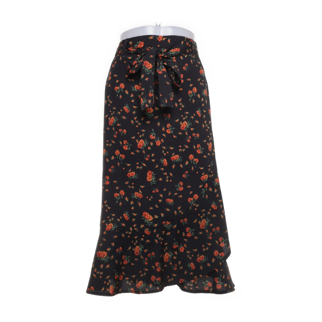 Simply Be | Zwart, Oranje, Groen - Maxi rok