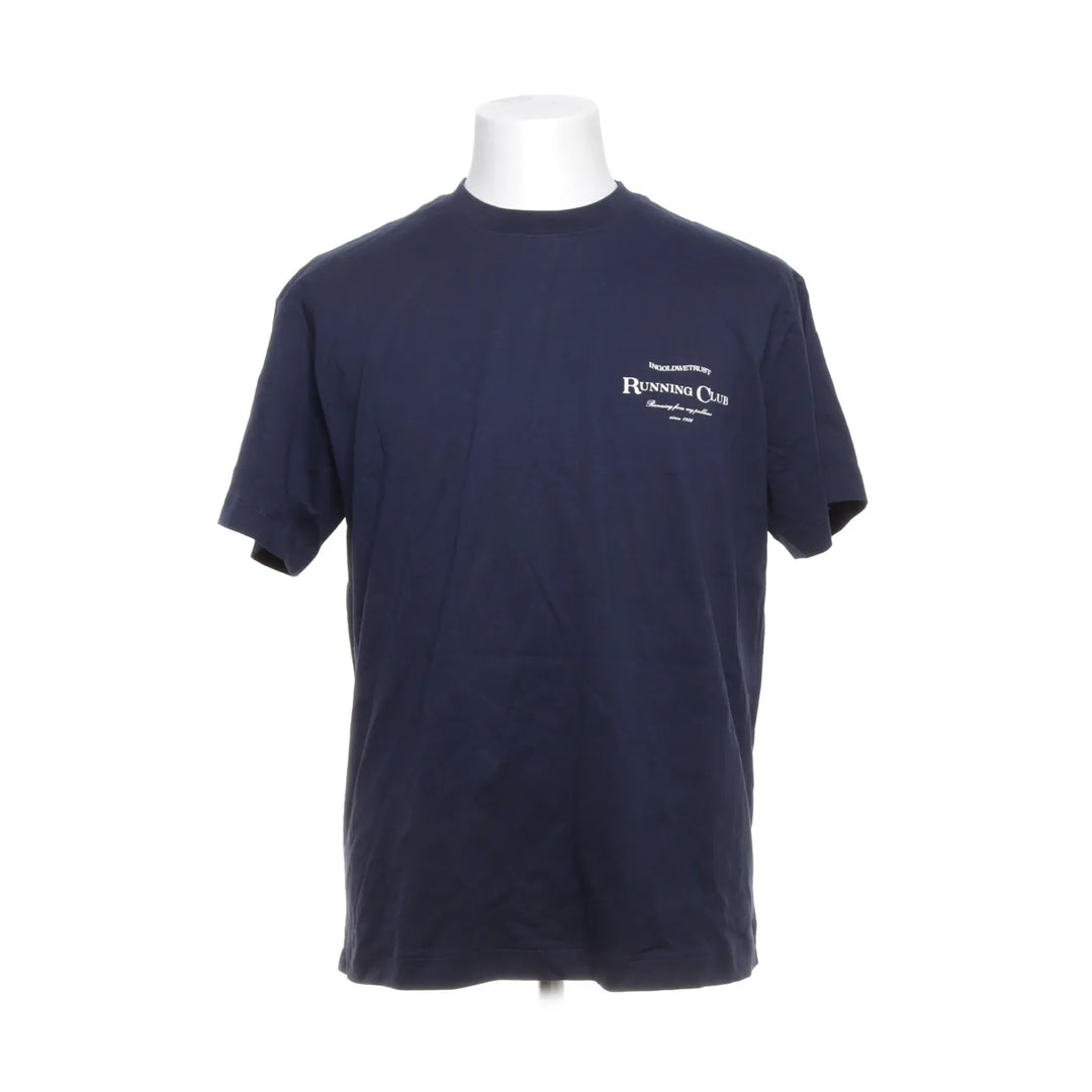 In Gold We Trust | Blauw - T-shirt