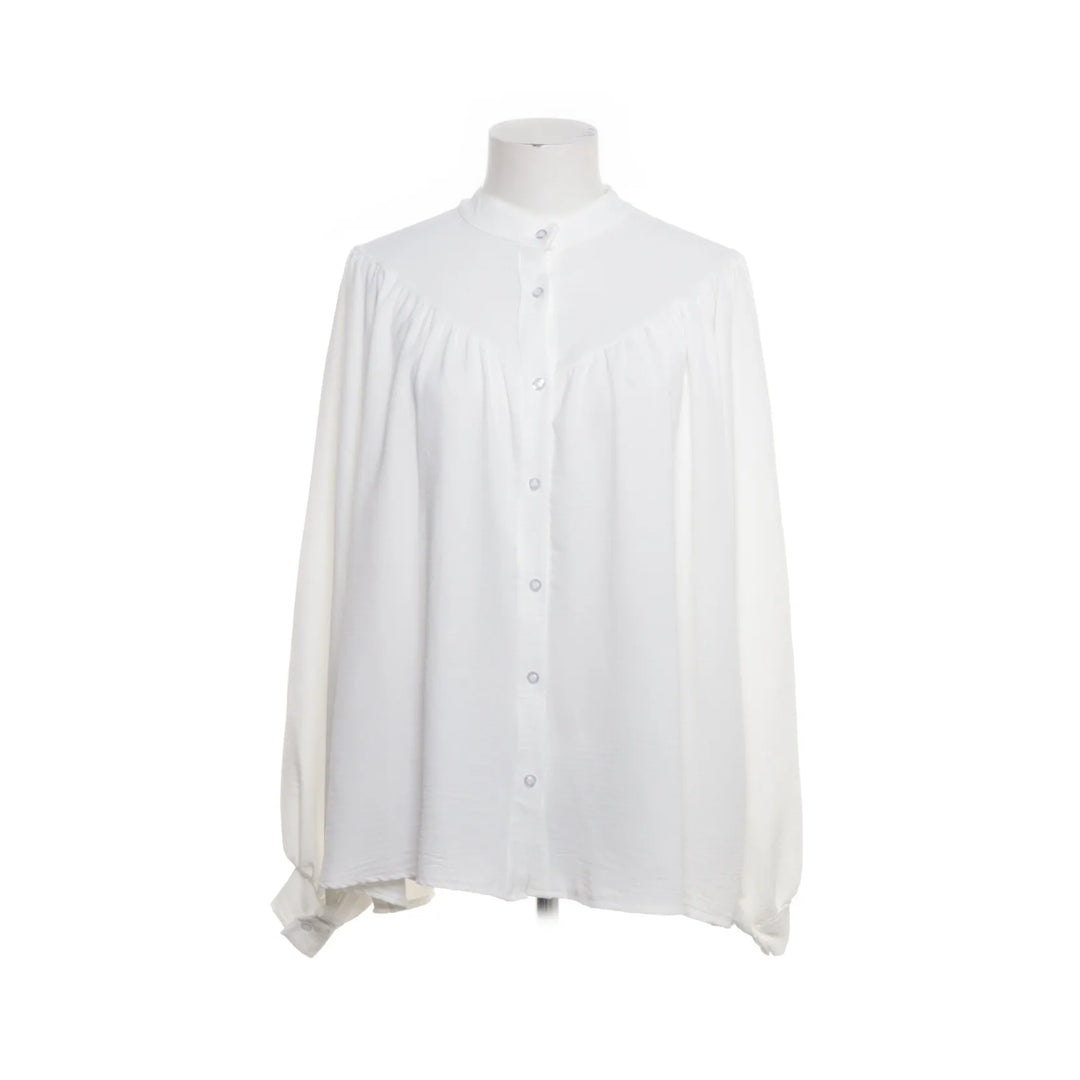 Azzurro | Wit - Blouse