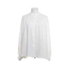 Azzurro | Wit - Blouse