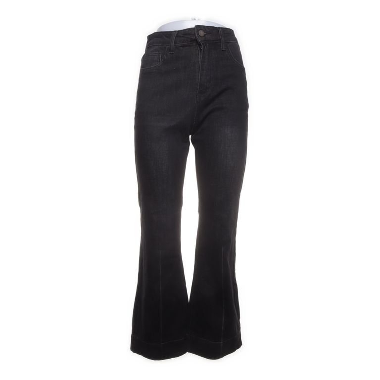 Dry Blue | Zwarte bootcut jeans