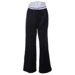 Queen's | Zwart - Palazzo broek