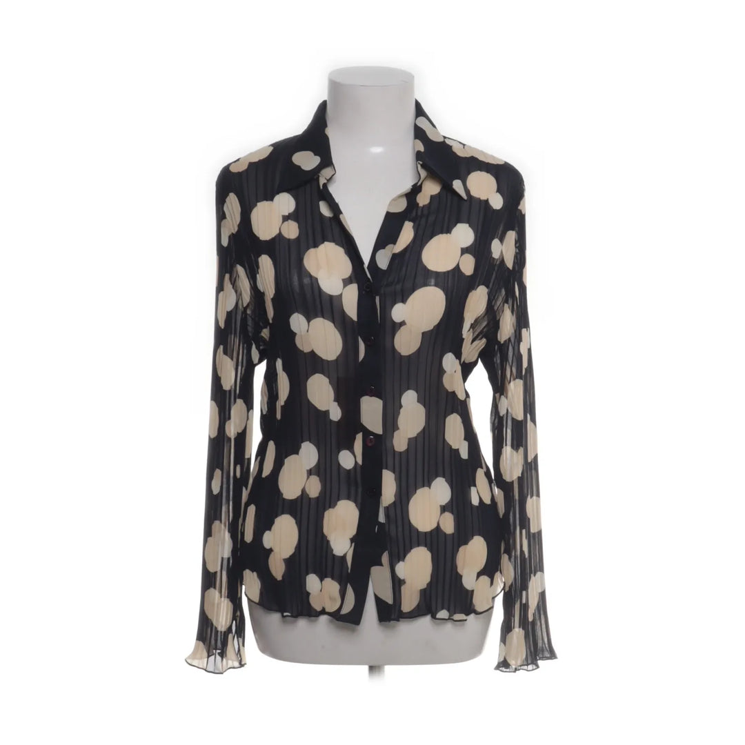 Vogue | Zwart, Beige - Blouse