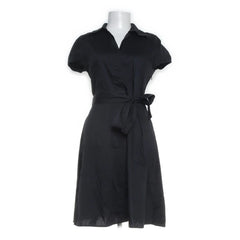 Oasis | Zwarte Wrap Jurk