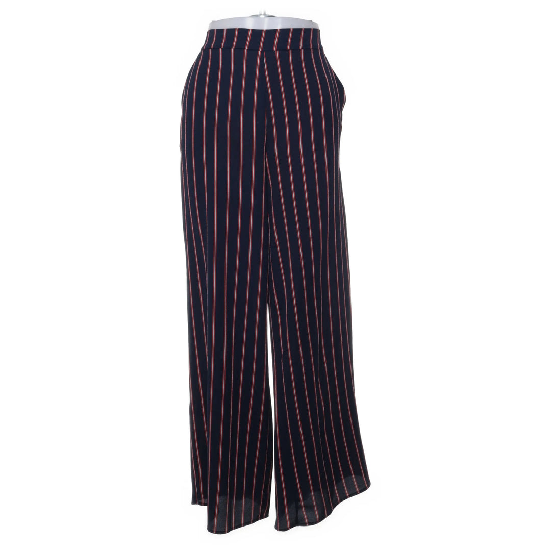 Object | Blauw, Meerkleurig - Palazzo broek