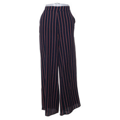 Object | Blauw, Meerkleurig - Palazzo broek