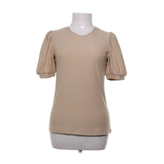 Vero Moda | Beige pofmouw t-shirt
