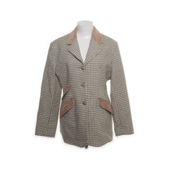 Connect Fashions | Geruite wollen blazer