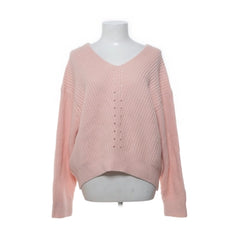 Selected Femme | Lichtroze Gebreide Trui met V-hals