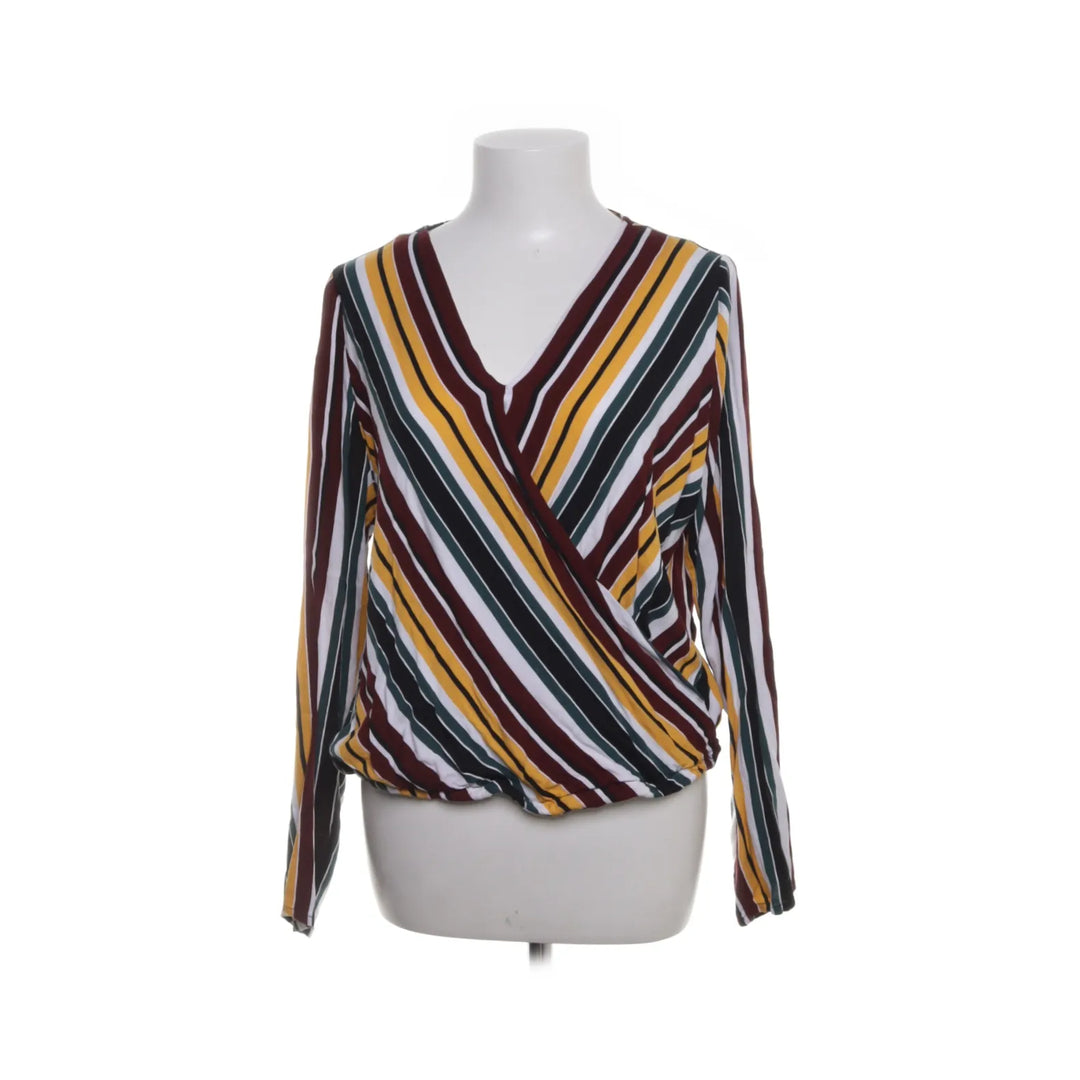 Page One | Lila, Wit, Zwart, Geel, Meerkleurig - Wikkelblouse