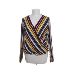 Page One | Lila, Wit, Zwart, Geel, Meerkleurig - Wikkelblouse