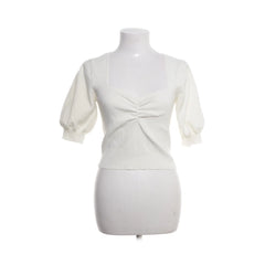 & Other Stories | Witte gebreide twist-top
