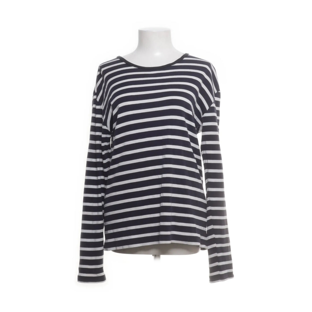 Mads Nørgaard Copenhagen | Blauw, Wit - Lange mouwen shirt