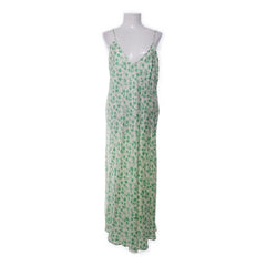 Zara | Groene bloemenprint maxi-jurk