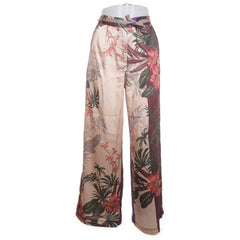 Vicolo | Roze bloemenprint palazzo broek
