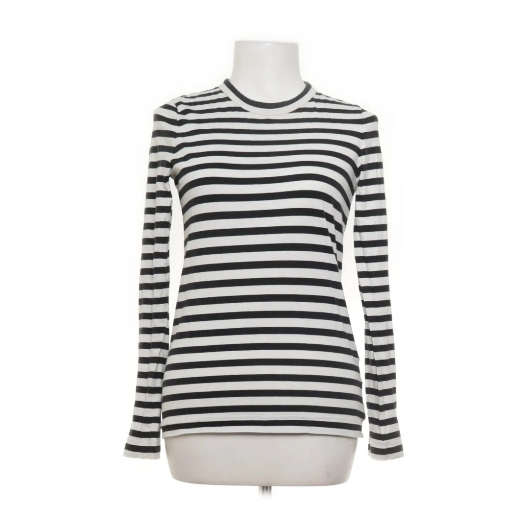Arket | Zwart, Wit - Lange mouwen shirt