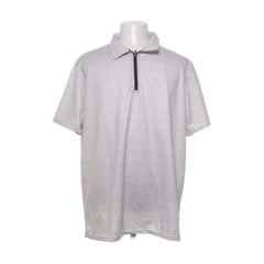 Poloshirt | Grijze Polo met Rits