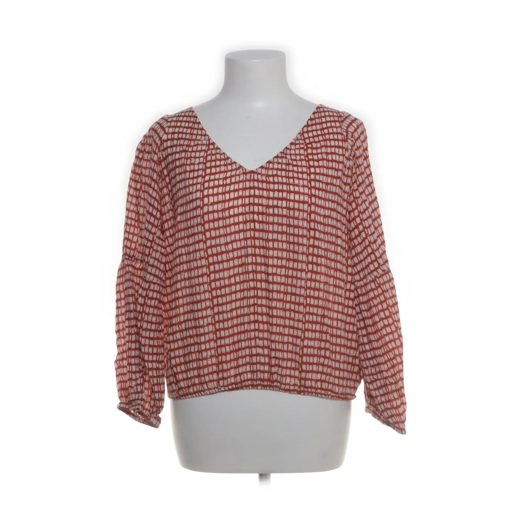 Natura | Rood, Beige - Blouse