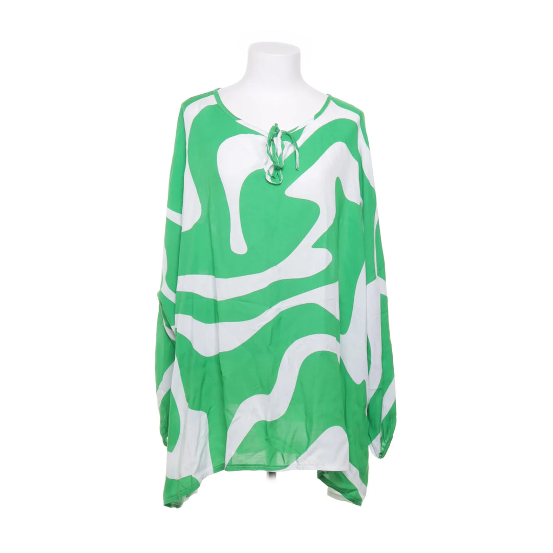 Groen, Wit - Blouse