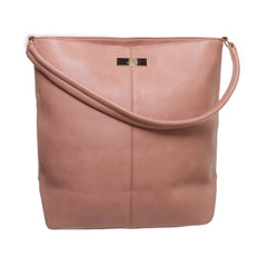 Roze Leren Schoudertas