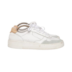 Ashbourn | Witte leren sneakers