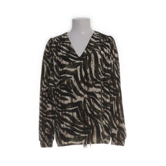 Geisha | Groen, Bruin, Wit - Blouse