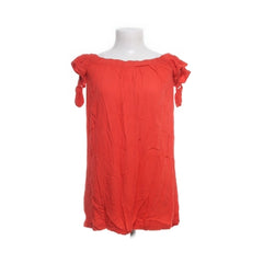 Mango | Rode Off-Shoulder Blouse met Strikmouwen