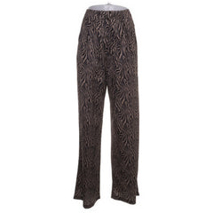 Heartbeats | Zwart, Bruin - Palazzo broek