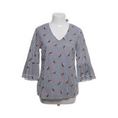 Geisha | Gestreepte blouse met bloemenprint