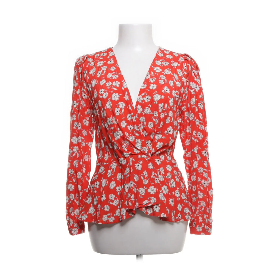 Pepe Jeans | Rood, Wit, Zwart - Wikkelblouse