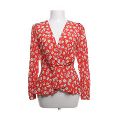 Pepe Jeans | Rood, Wit, Zwart - Wikkelblouse