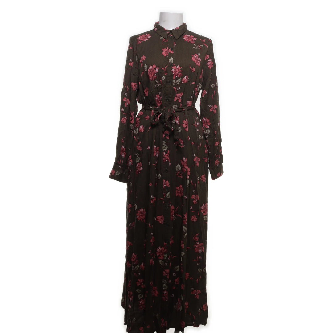 Reserved | Groen, Meerkleurig - Blousejurk