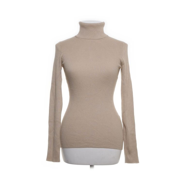 Anna Field | Beige ribgebreide coltrui