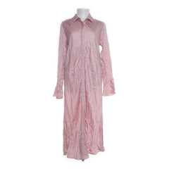 Levete Room | Roze Gestreepte Maxi-jurk