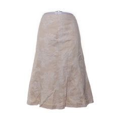 Lindex | Beige linnen rok