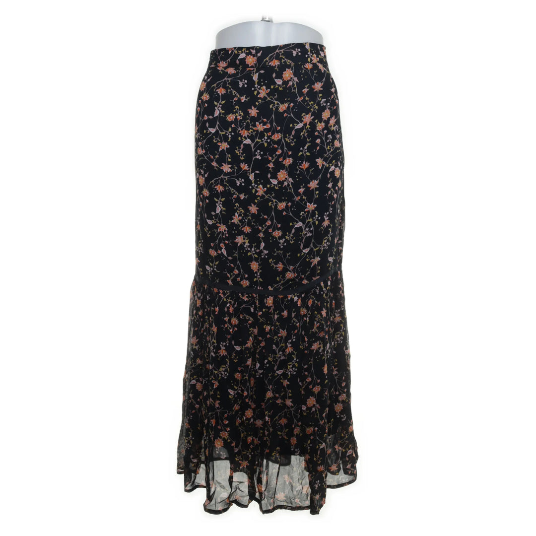 Part Two | Zwart, Meerkleurig - Maxi rok