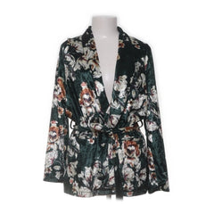 Elli White | Groene bloemen kimono jas