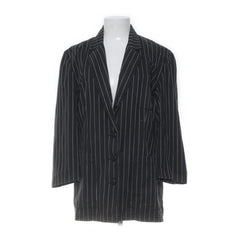 Project | Zwart gestreept oversized blazer