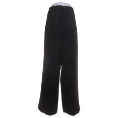 Arket | Zwarte Wijde Broek met Hoge Taille